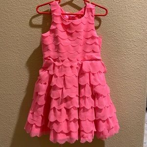 Pink Ruffle Dress